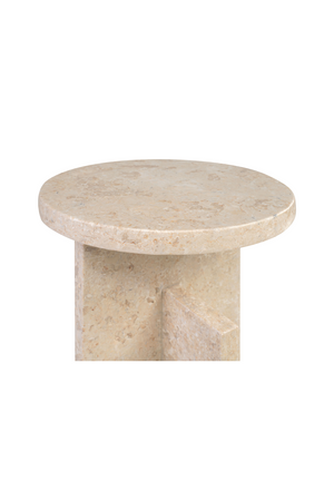 Cream Marble Occasional Table | Versmissen Tommy Plus | Oroa.com