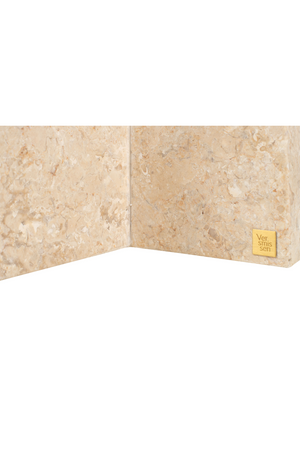 Cream Marble Occasional Table | Versmissen Tommy Plus | Oroa.com