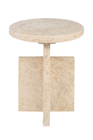 Cream Marble Occasional Table | Versmissen Tommy Plus | Oroa.com