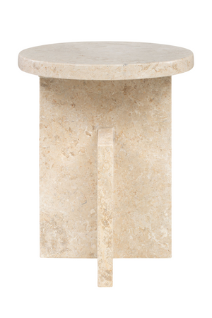 Cream Marble Occasional Table | Versmissen Tommy Plus | Oroa.com