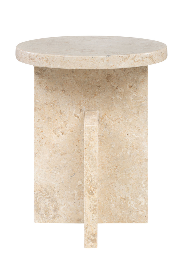 Cream Marble Occasional Table | Versmissen Tommy Plus | Oroa.com