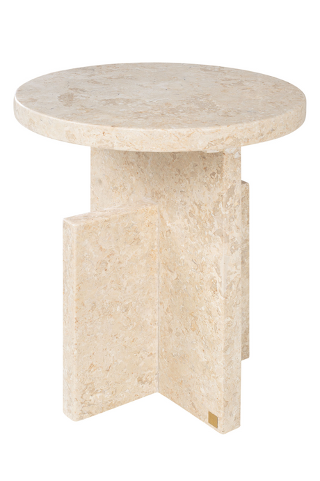 Cream Marble Occasional Table | Versmissen Tommy Plus | Oroa.com