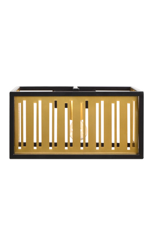 Steel Framed Brass Wall Lamp | Versmissen Oriente | Oroa.com