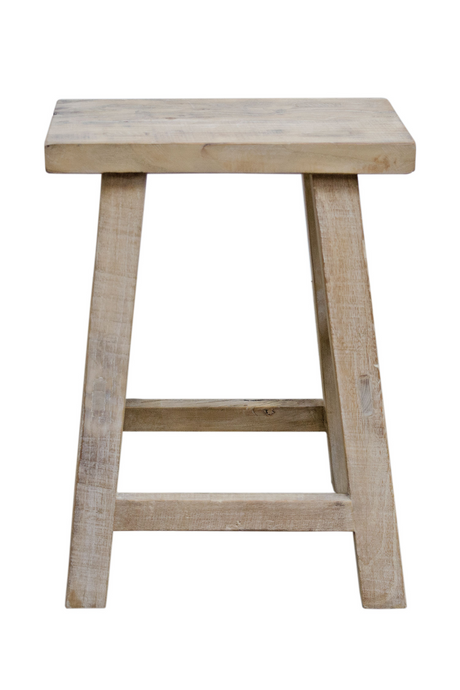 Reclaimed Elm Stool | Versmissen | Oroa.com