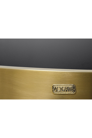 Gold Rimmed Dining Table | Versmissen Pigalle | Oroa.com