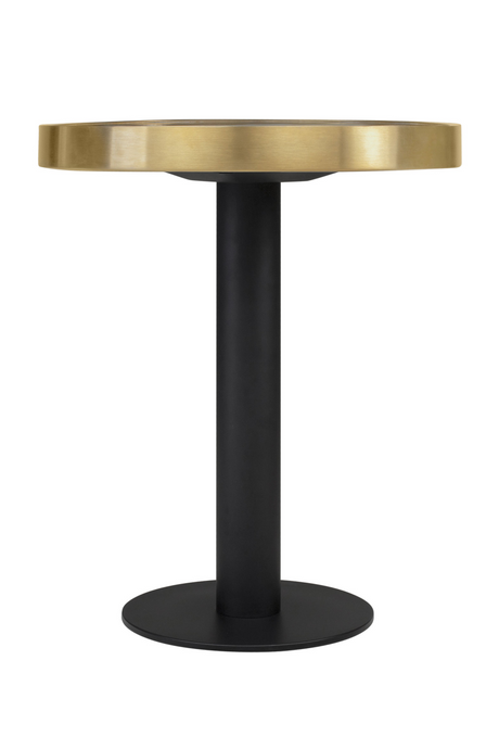 Brushed Gold Frame Iron Coffee Table | Versmissen Pigalle | Oroa.com