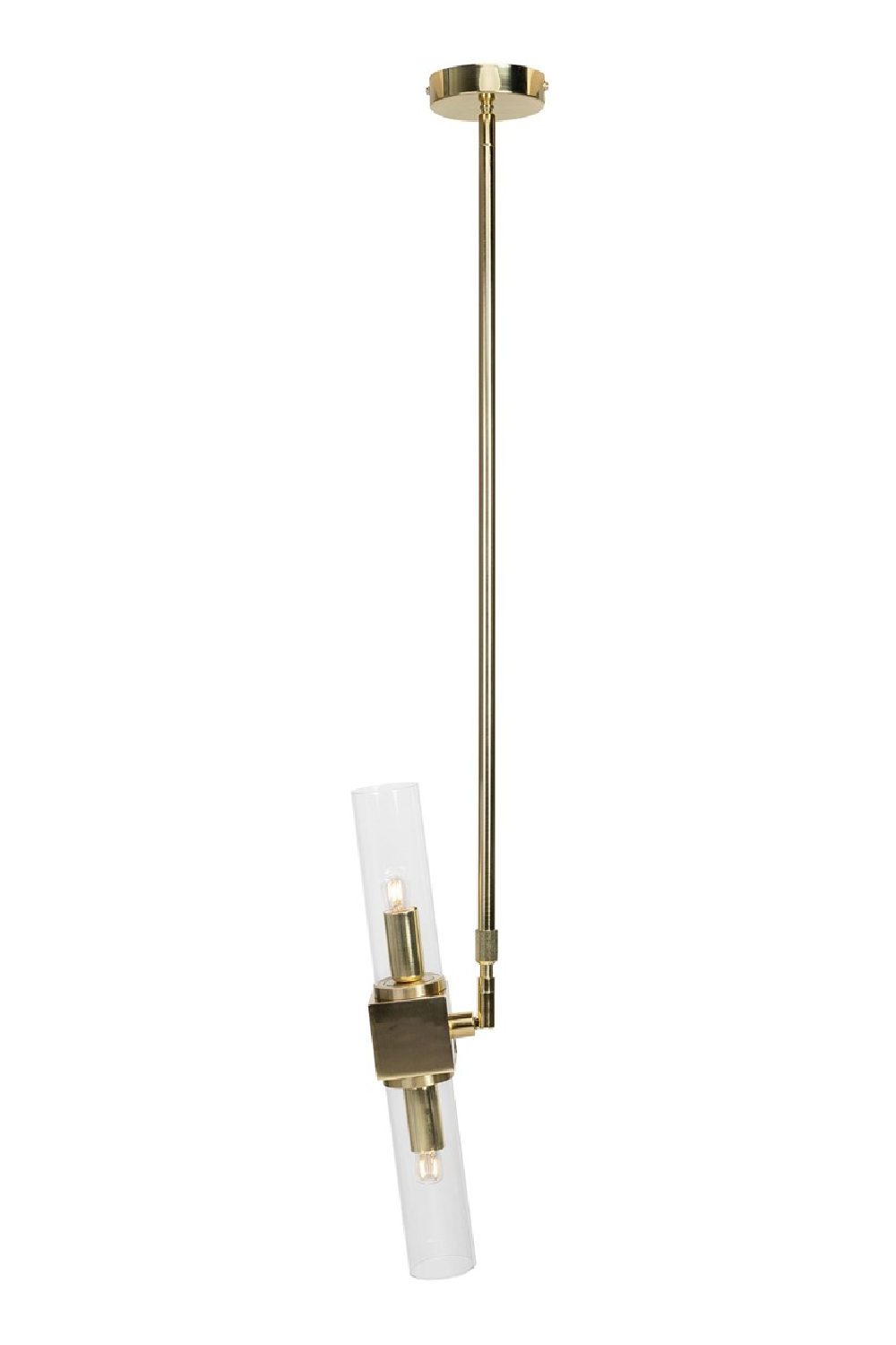 Glass Cylinder Hanging Lamp S | Versmissen Piper | Oroa.com