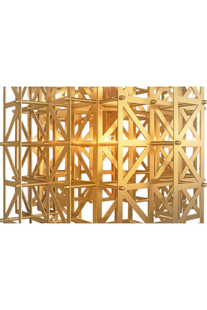 Brass Framework Table Lamp | Versmissen Pontes | Oroa.com