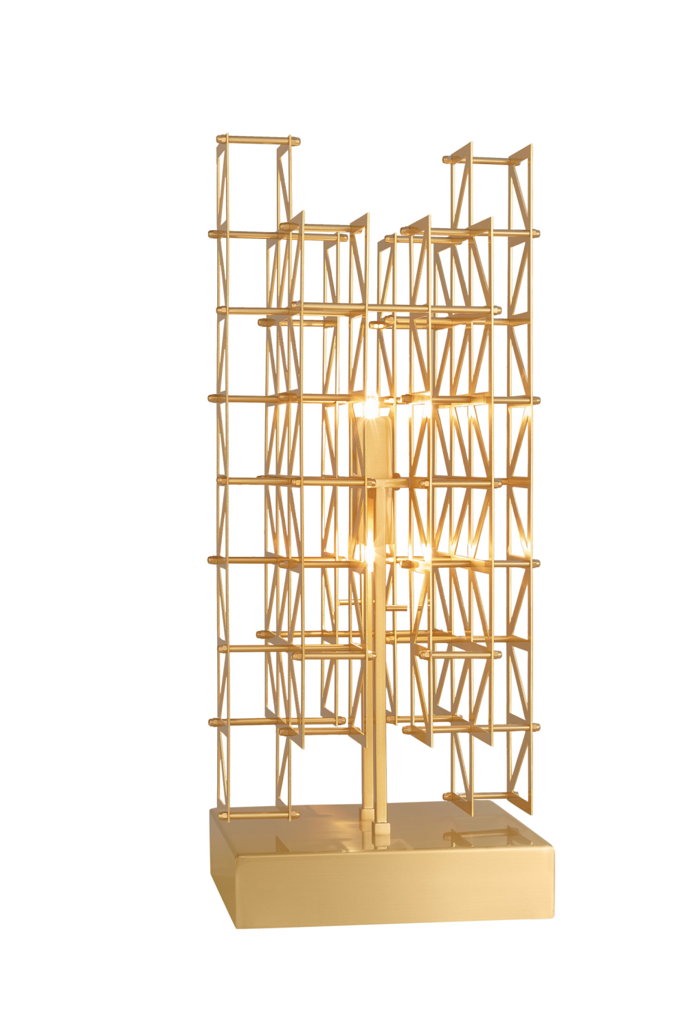 Brass Framework Table Lamp | Versmissen Pontes | Oroa.com
