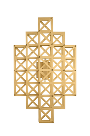 Gold Framework Wall Lamp | Versmissen Pontes | Oroa.com