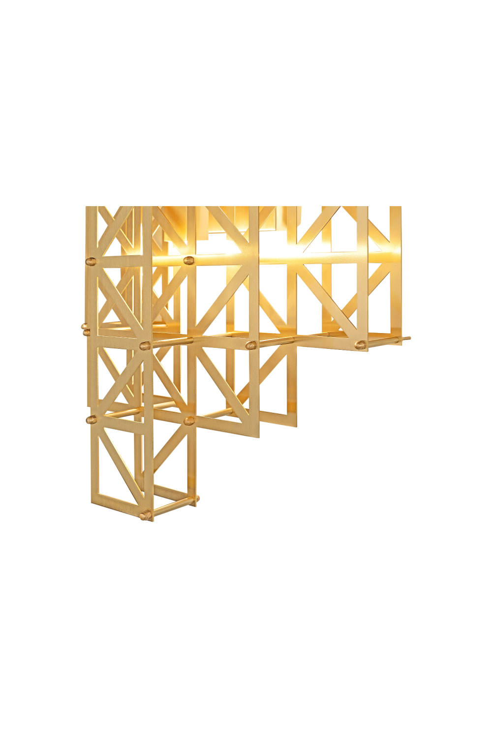 Gold Framework Wall Lamp | Versmissen Pontes | Oroa.com