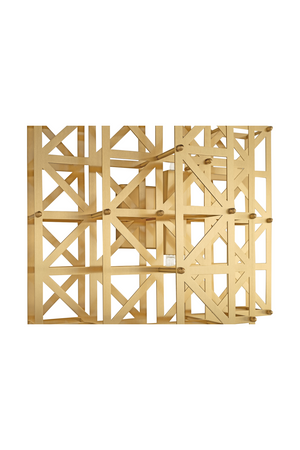 Gold Framework Wall Lamp | Versmissen Pontes | Oroa.com