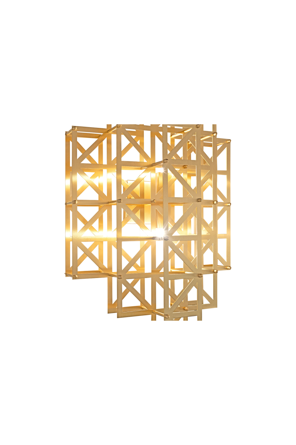 Gold Framework Wall Lamp | Versmissen Pontes | Oroa.com