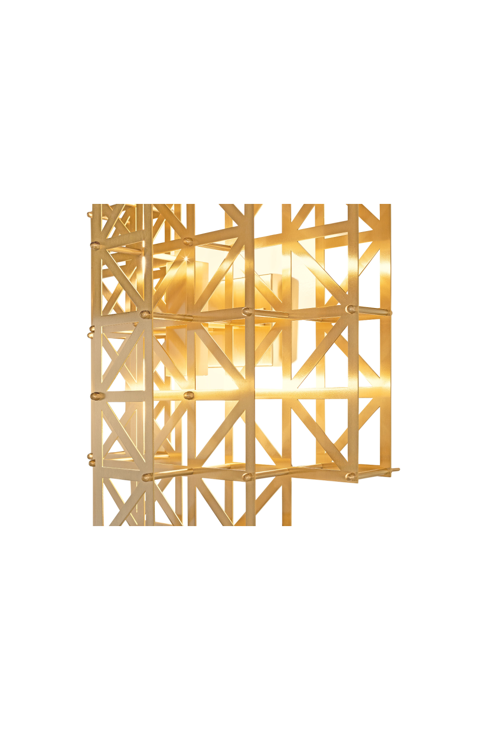 Gold Framework Wall Lamp | Versmissen Pontes | Oroa.com