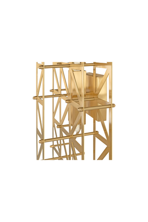 Gold Framework Wall Lamp | Versmissen Pontes | Oroa.com