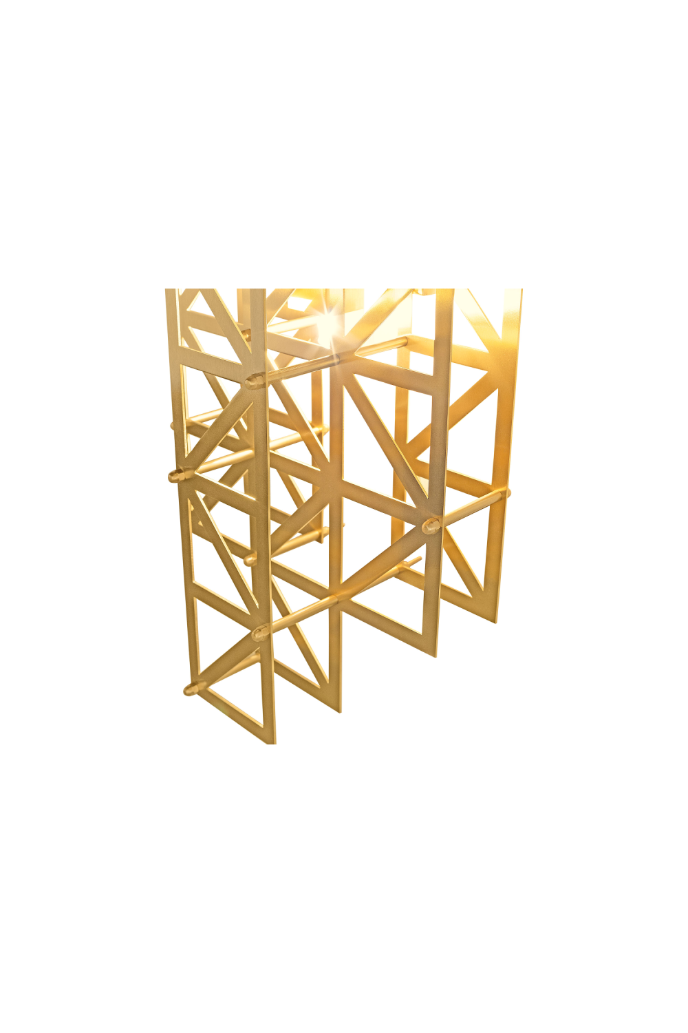 Gold Framework Wall Lamp | Versmissen Pontes | Oroa.com