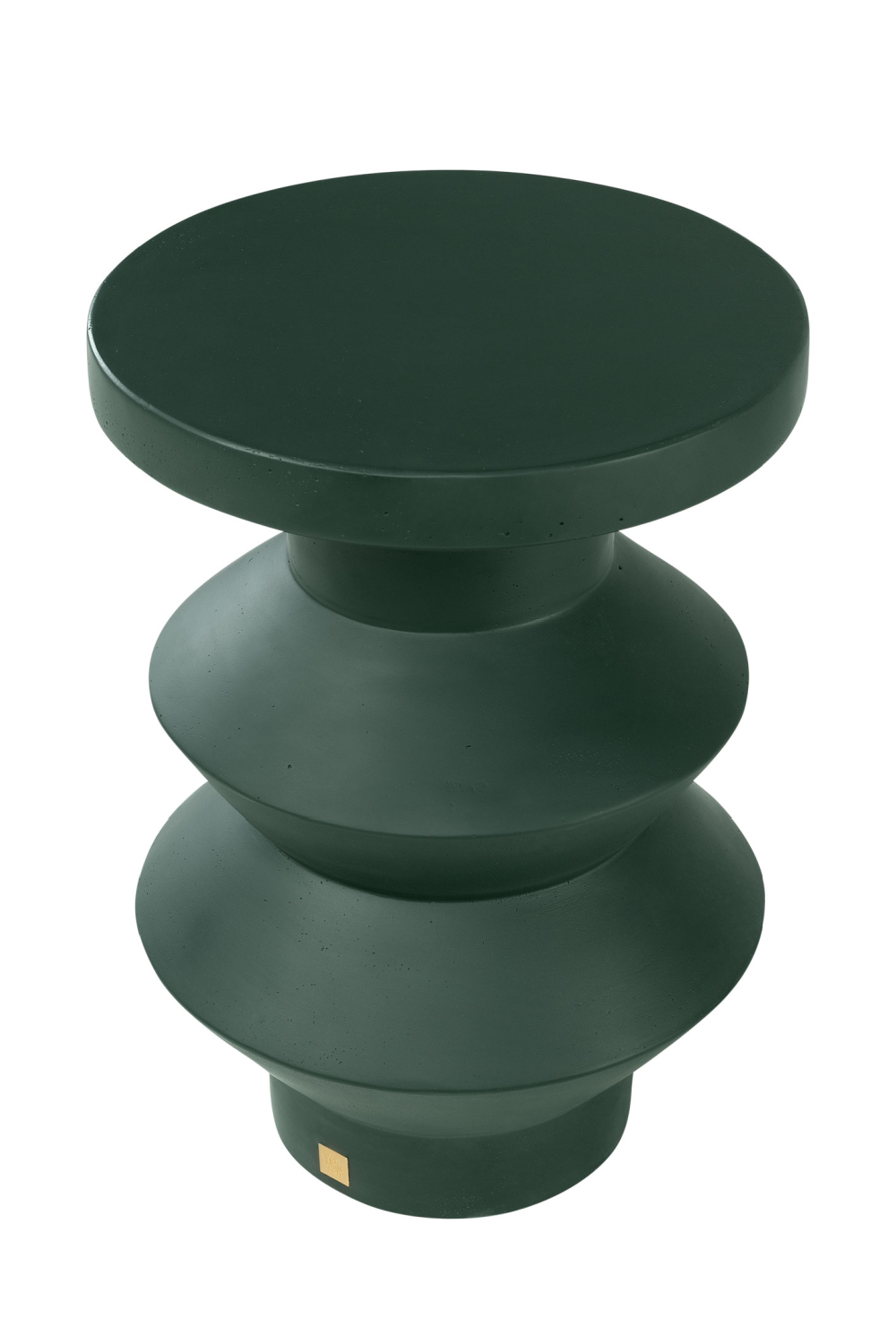 Green Geometrical Table / Stool | Versmissen Rook | Oroa.com