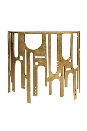 Bronze Carved Console Table | Versmissen Savage | Oroa.com