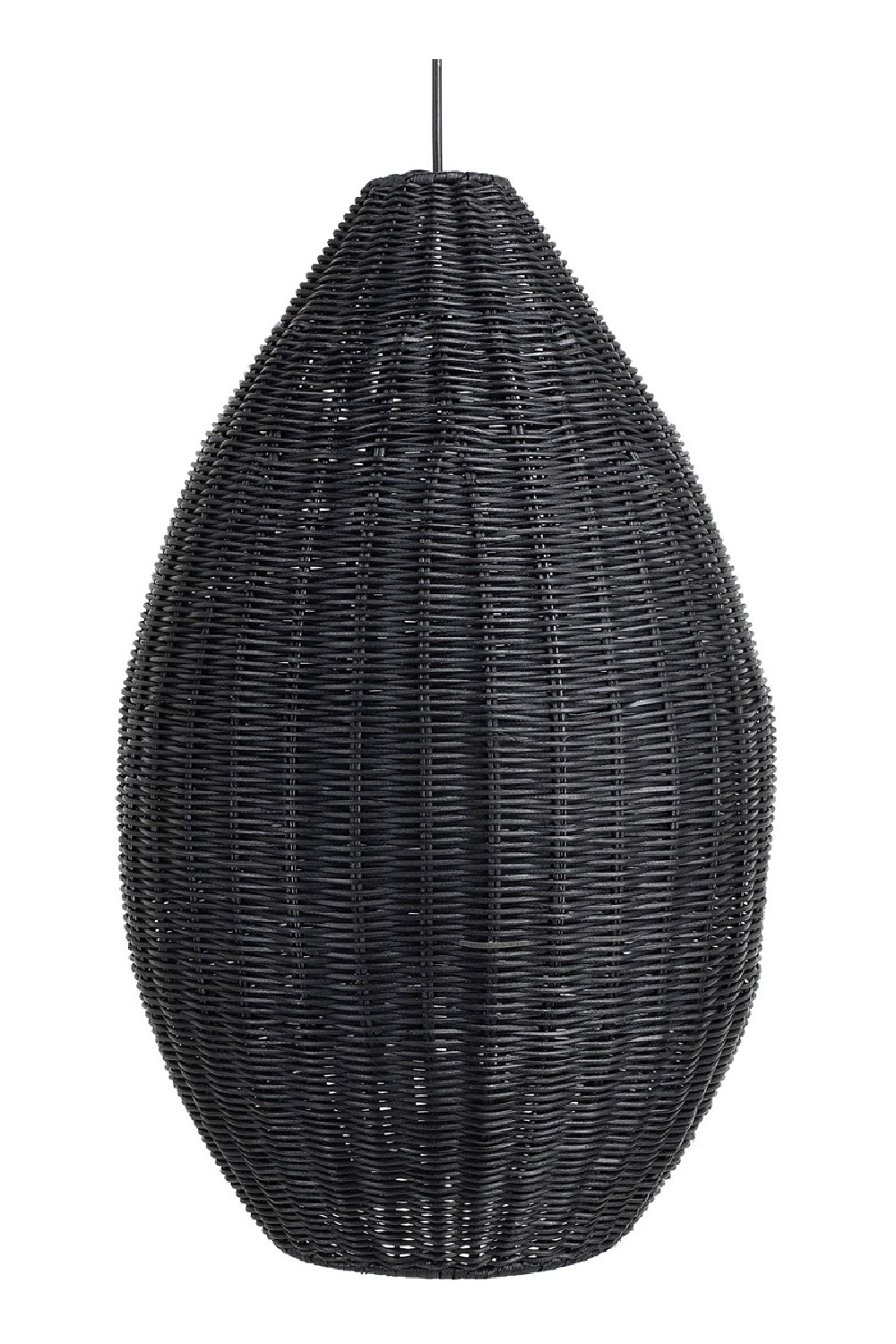 Rattan Teardrop Hanging Lamp M | Versmissen San Agnes | Oroa.com