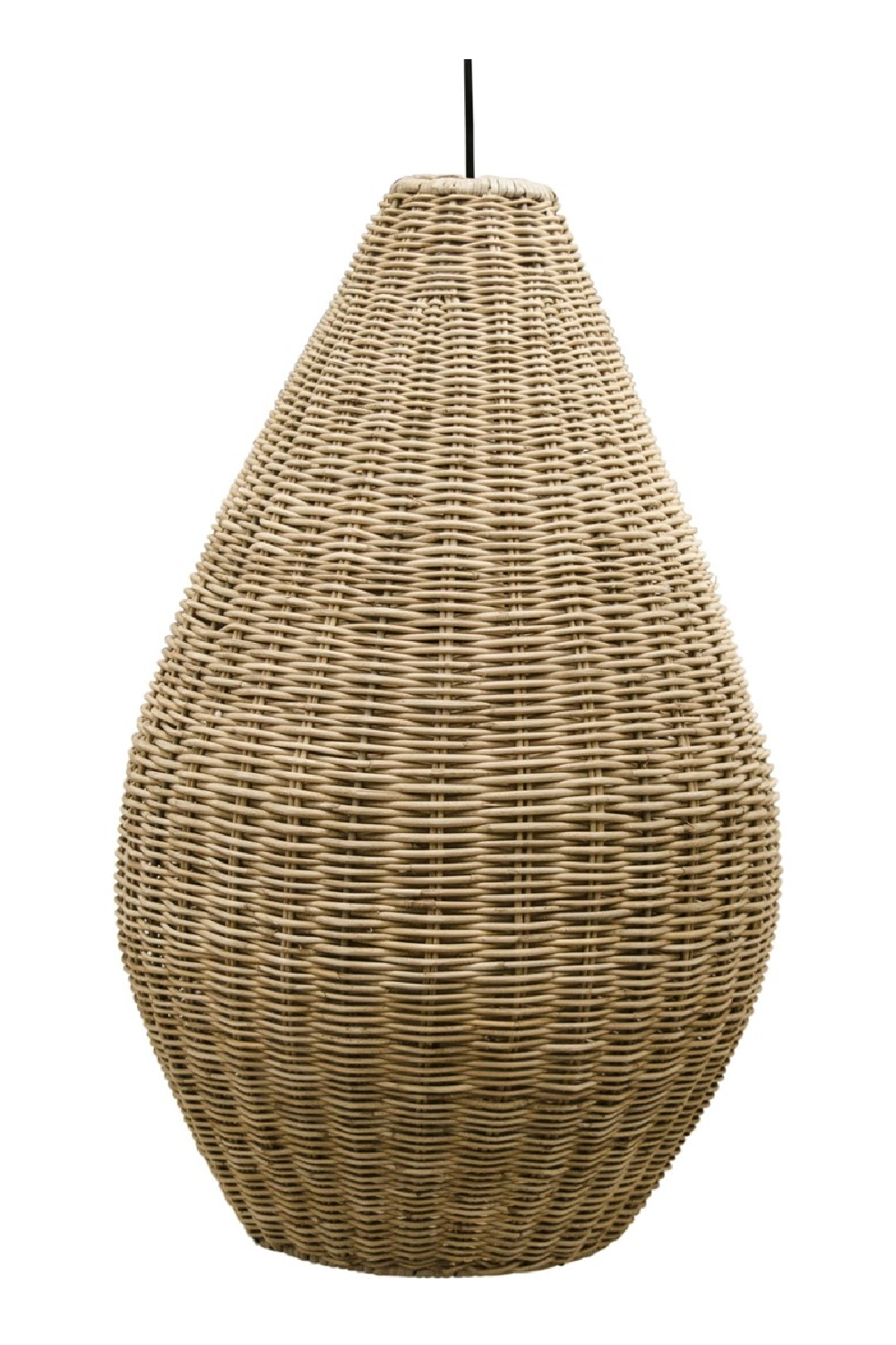 Rattan Teardrop Hanging Lamp M | Versmissen San Agnes | Oroa.com