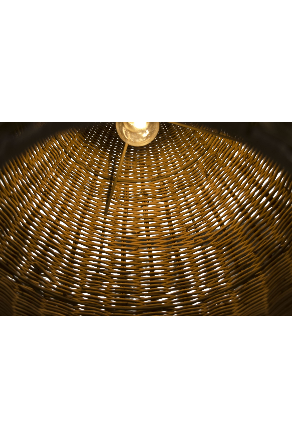 Rattan Teardrop Hanging Lamp M | Versmissen San Agnes | Oroa.com