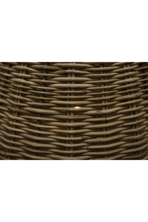 Rattan Teardrop Hanging Lamp M | Versmissen San Agnes | Oroa.com