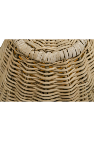 Rattan Teardrop Hanging Lamp M | Versmissen San Agnes | Oroa.com