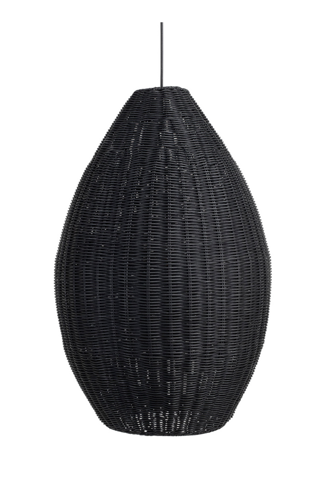 Rattan Teardrop Hanging Lamp S | Versmissen San Agnes | Oroa.com