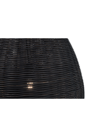 Rattan Teardrop Hanging Lamp S | Versmissen San Agnes | Oroa.com