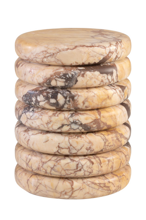 Marble Tiered Table / Stool | Versmissen Bibendum | Oroa.com