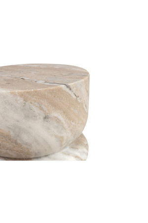 Stacked Marble Table / Stool | Versmissen Bobine | Oroa.com