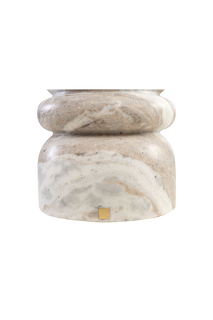 Stacked Marble Table / Stool | Versmissen Bobine | Oroa.com