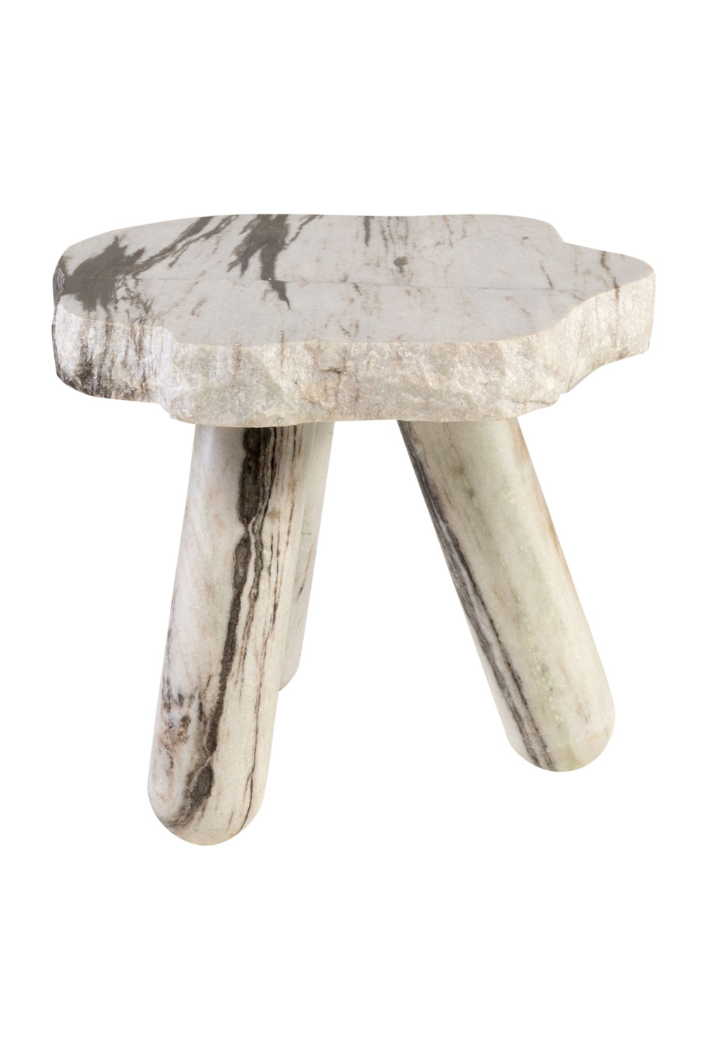 White Organic Accent Table | Versmissen Rocky | Oroa.com