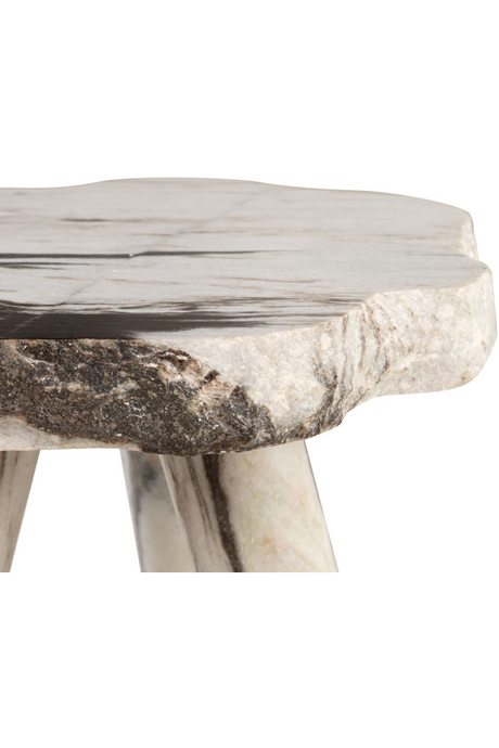 White Organic Accent Table | Versmissen Rocky | Oroa.com