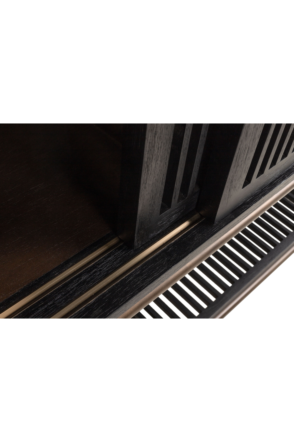 Black Mindi Wood Cabinet | Versmissen Tellem | Oroa.com