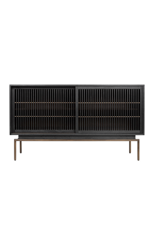 Black Mindi Wood Sideboard | Versmissen Tellem | Oroa.com