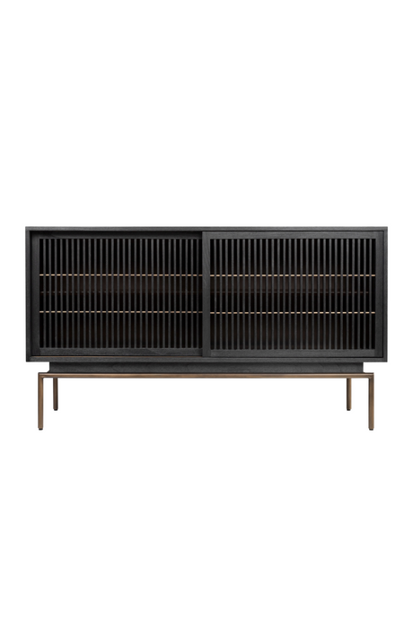 Black Mindi Wood Sideboard | Versmissen Tellem | Oroa.com