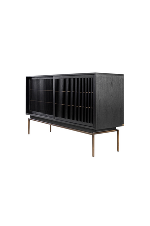 Black Mindi Wood Sideboard | Versmissen Tellem | Oroa.com