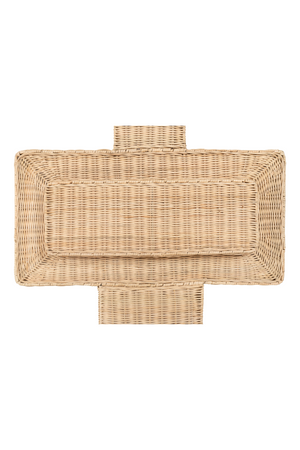 Geometrical Rattan Wall Lamp | Versmissen Totem | Oroa.com