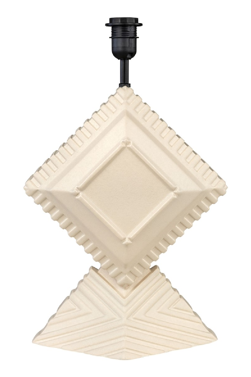 Geometrical Earthenware Table Lamp | Versmissen Unity | Oroa.com