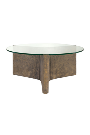 Round Glass Coffee Table | Versmissen Yenn | Oroa.com