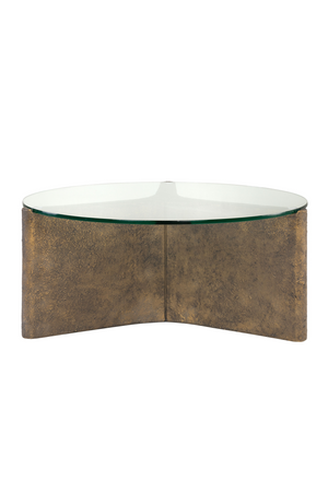 Round Glass Coffee Table | Versmissen Yenn | Oroa.com