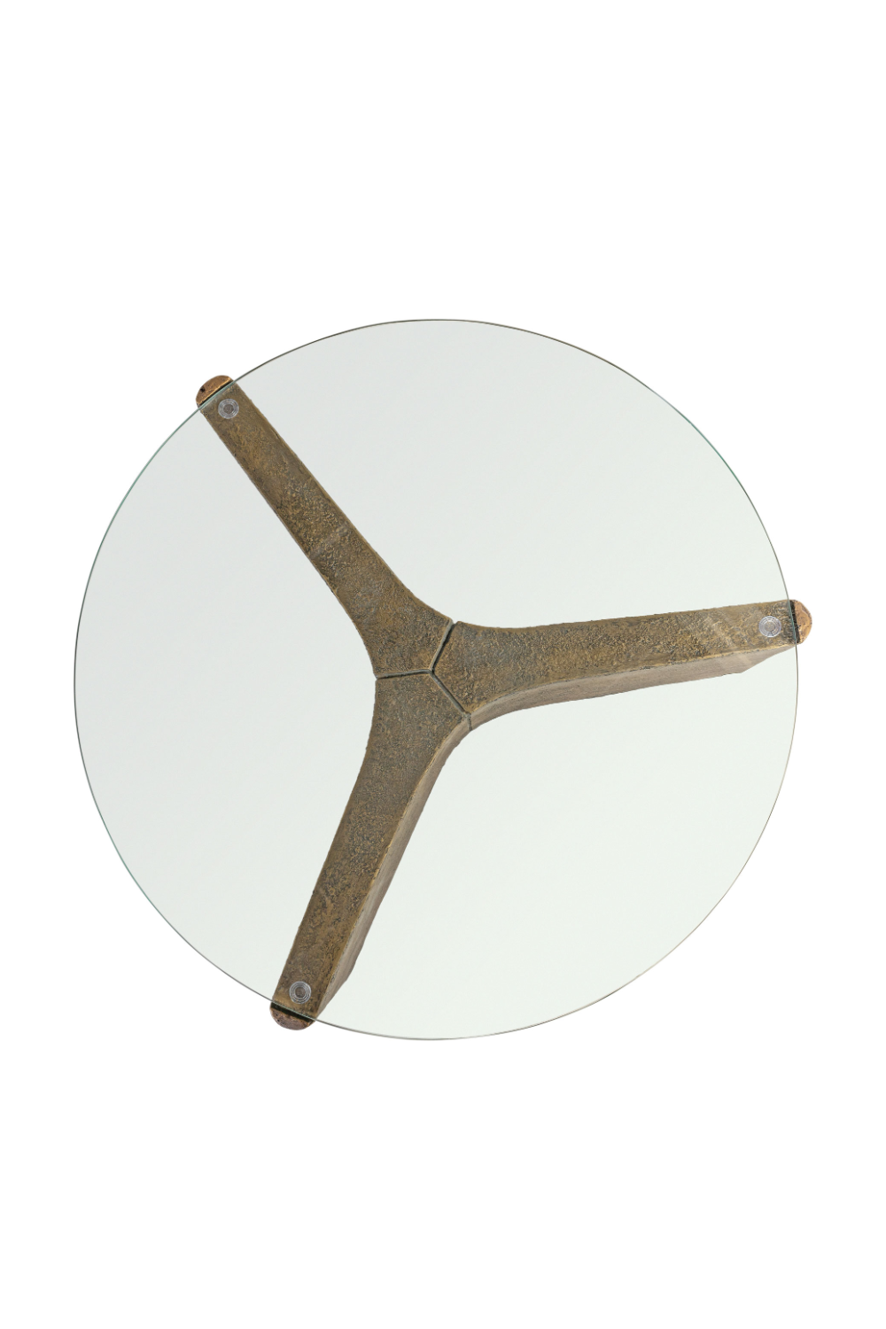 Round Glass Coffee Table | Versmissen Yenn | Oroa.com