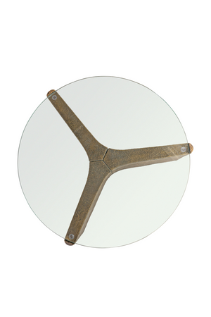 Round Glass Coffee Table | Versmissen Yenn | Oroa.com