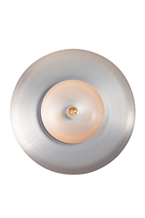 Circular Brass Wall Lamp L | Versmissen Zenith | Oroa.com
