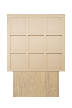 Geometrical Patterned Wooden Cabinet | Versmissen Zulgo | Oroa.com