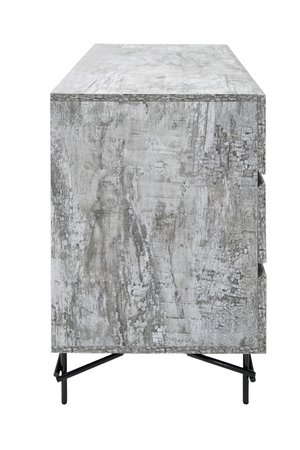 Gray Wooden 6-Drawer Dresser | OROA Modern Aria | Oroa.com