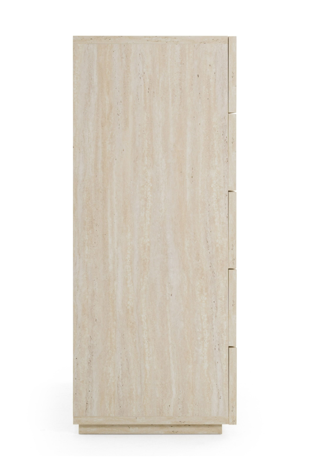 5-Drawer Travertine Chest | OROA Modern Lago | Oroa.com