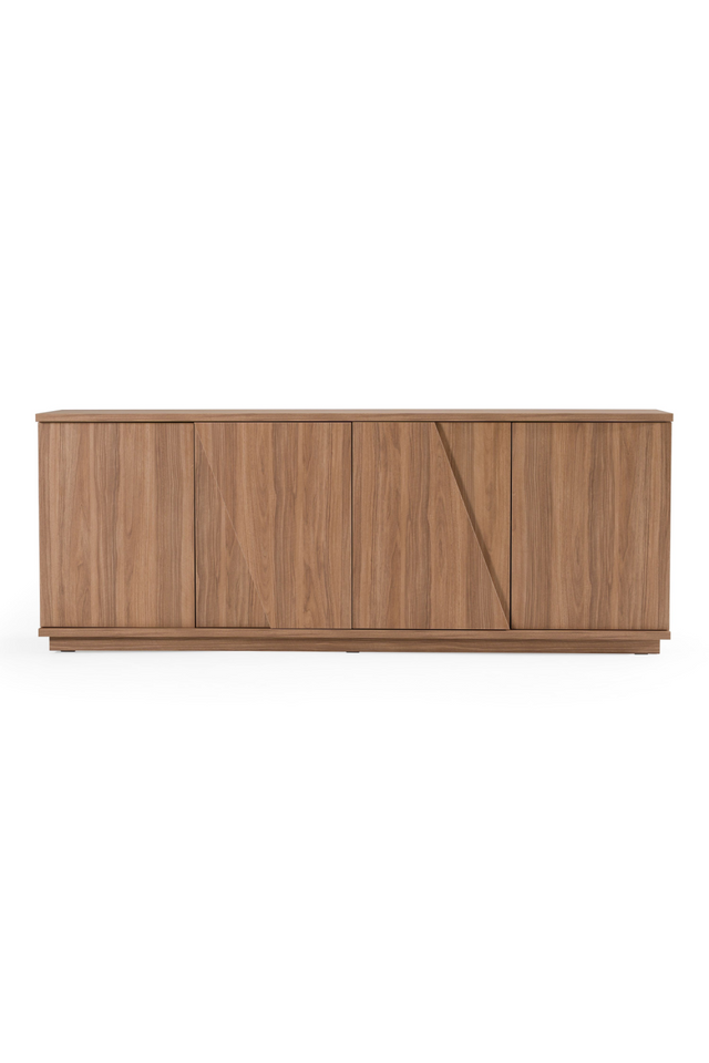 Walnut Caracalla 4-Door Sideboard | OROA Modern Victoria | Oroa.com