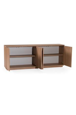 Walnut Caracalla 4-Door Sideboard | OROA Modern Victoria | Oroa.com